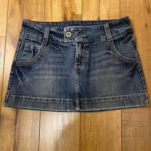 Denim Miniskirt